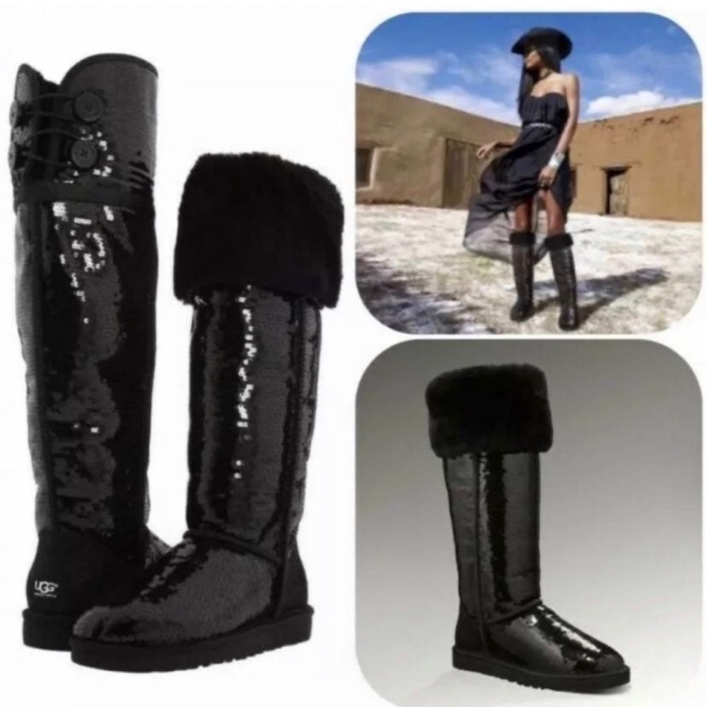 Ugg Bailey Sequin OTK boots 7